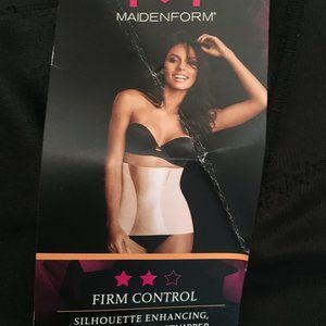 NWT Maidenform Tummy Solutions Smoothing Waist Nip